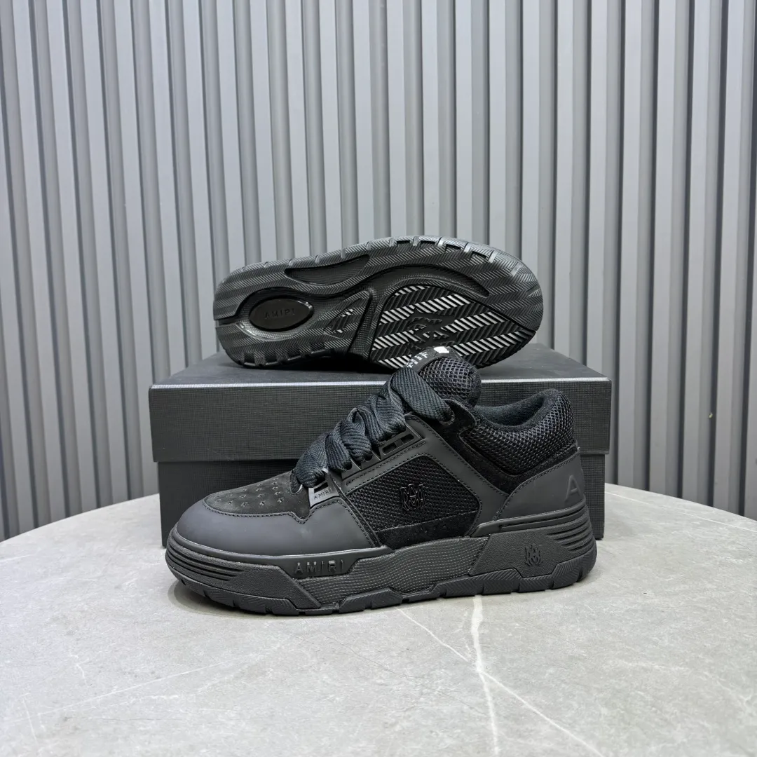 Men's shoes 💰660💰 AMIRI AMIRI trendy brand hot sale 🔥 Available all year round, couples 💑 Official website synchronization Imported fabrics 1⃣️ vs 1⃣️ replica, original factory special original sole, 35-45 (45. non-refundable)
